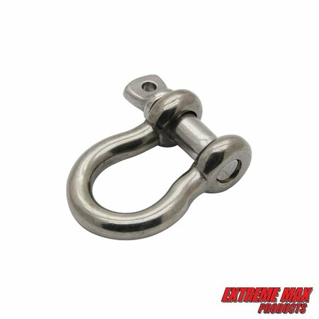 Extreme Max Extreme Max 3006.8318 BoatTector Stainless Steel Anchor Shackle - 3/8" 3006.8318